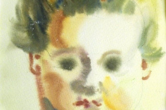 Олег, акварель